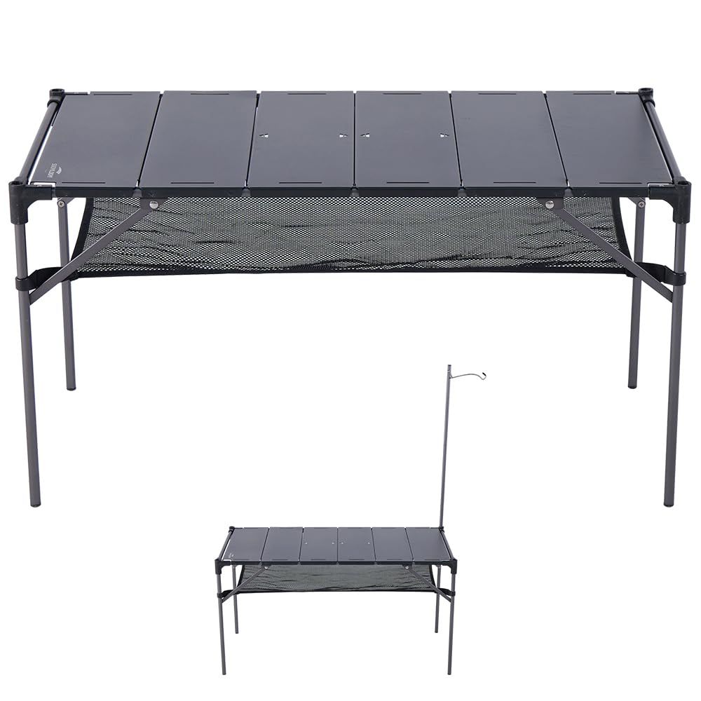 Soomloom3ユニット激軽IGTテーブルLitebee全方位拡張型アルミ軽量テーブル分体拡張組合せ自由軽量コンパクト耐久性組立簡単調理作業台キャンプアウトドア卓