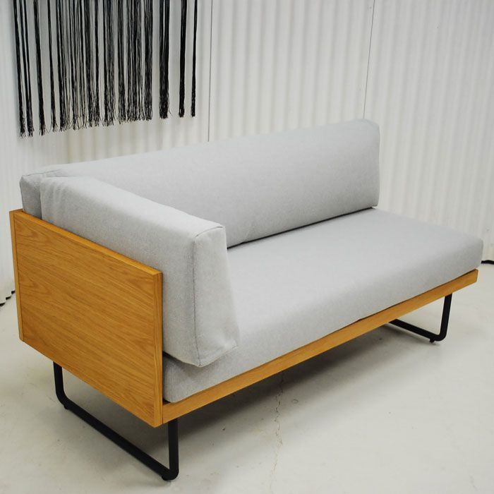 アウトレット 現品限り 一部送料無料 ♥ 片肘デザイン ナチュラルモダンソファー オーク突板 220914-スーク150片肘