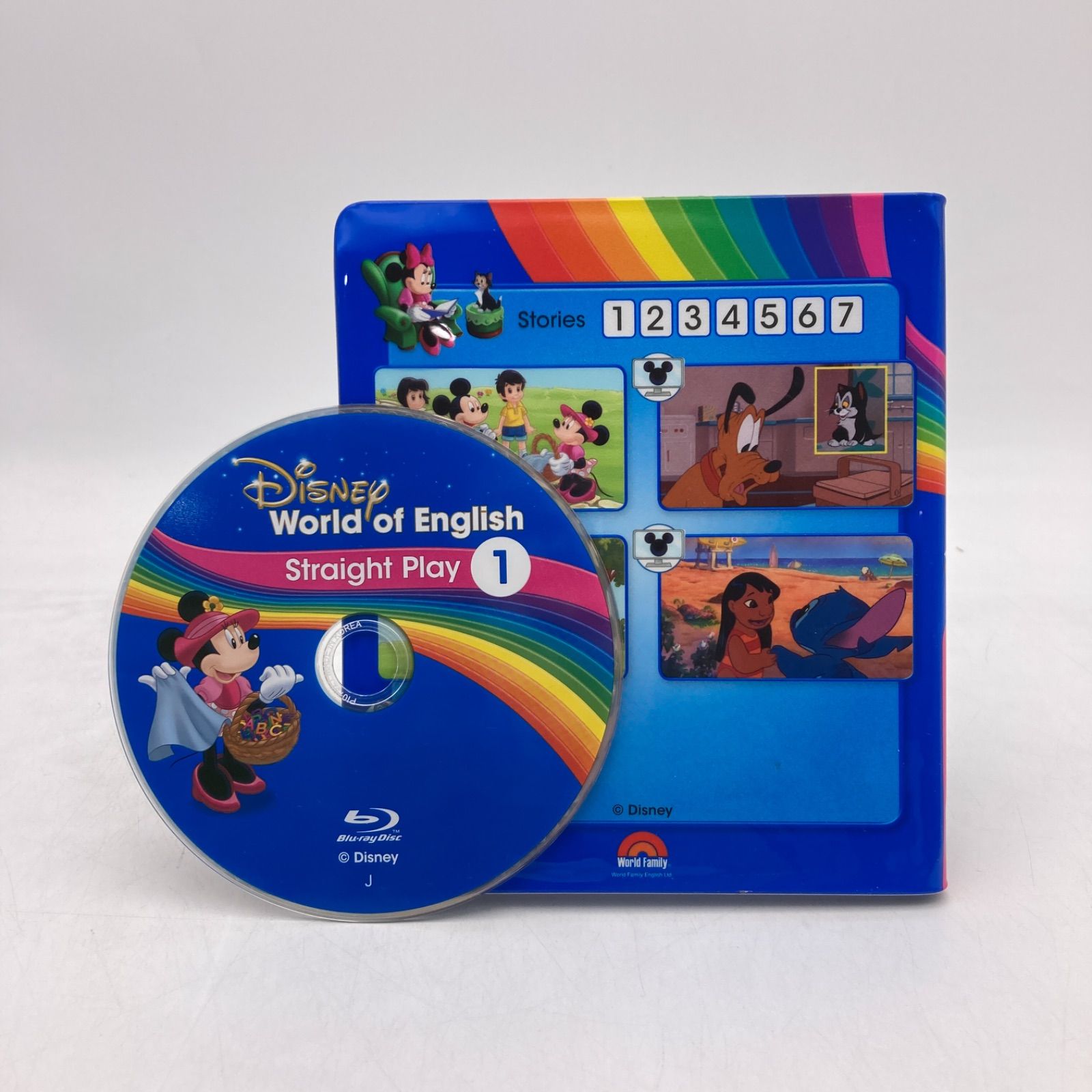 DWE ストレートプレイ　ブルーレイ　BD DWEディズニー英語ストレートプレイBlu-rayセット