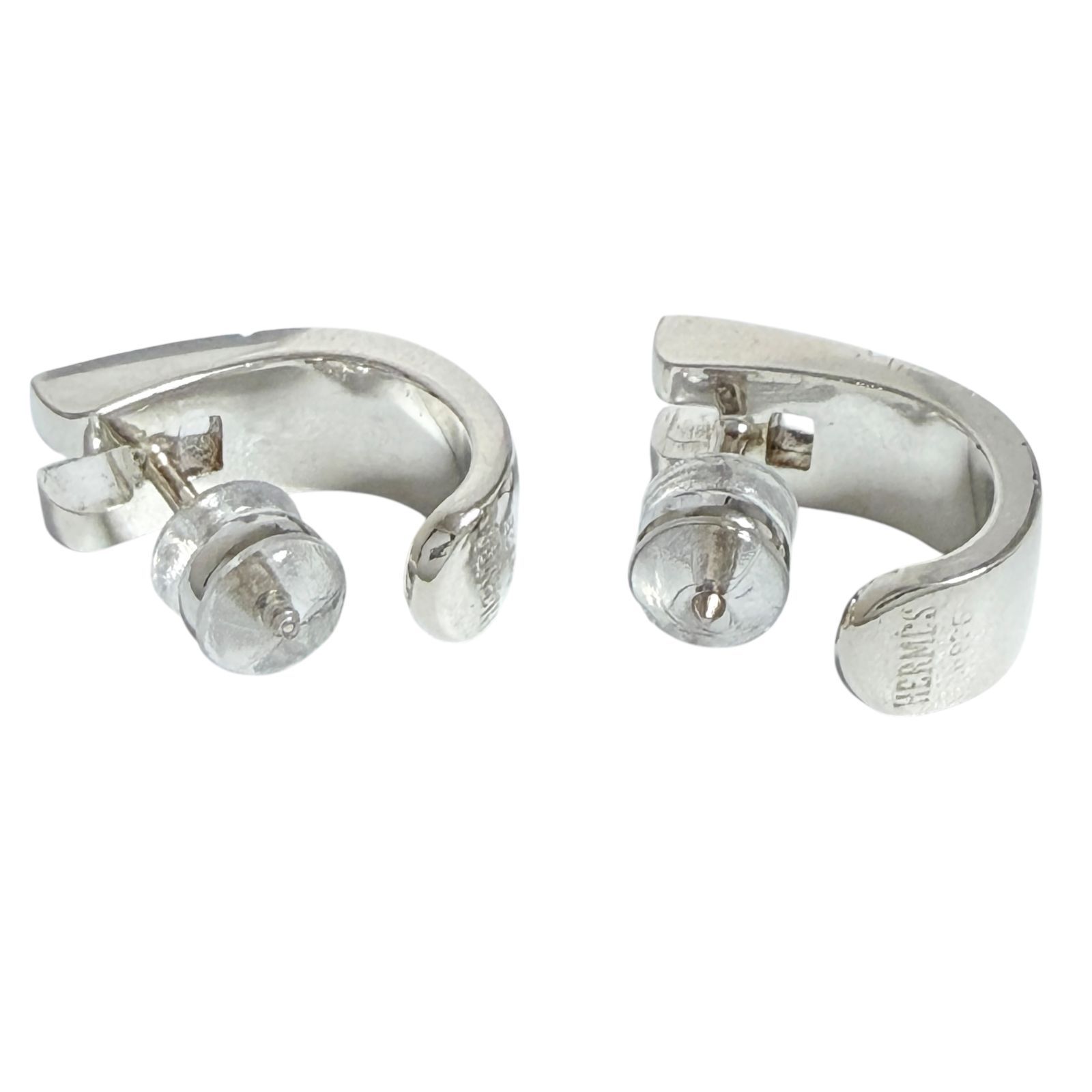 エルメス メンズ レディース ヘラクレス ピアス ヴィンテージ 鑑定付き