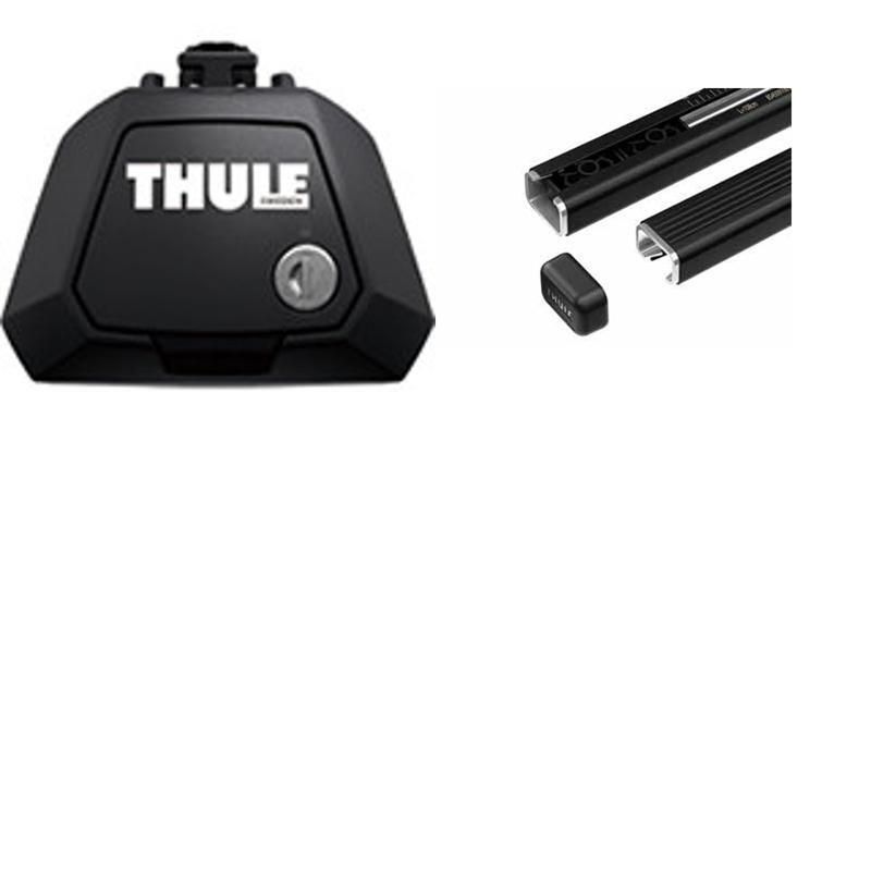 Thule スーリー BMW X3 E83 ルーフレール付用 ルーフキャリア 2点セット |スクエアバー NOITHATQUANGTHANH_NET