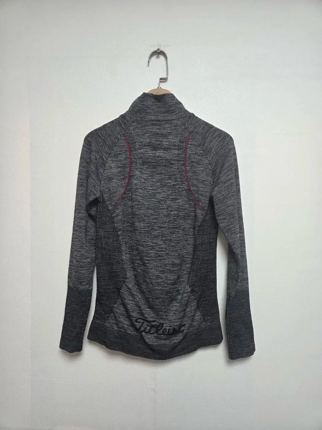 Titleist タイトリスト レディース ゴルフ モックネック ハイネック 長袖Tシャツ グレー S