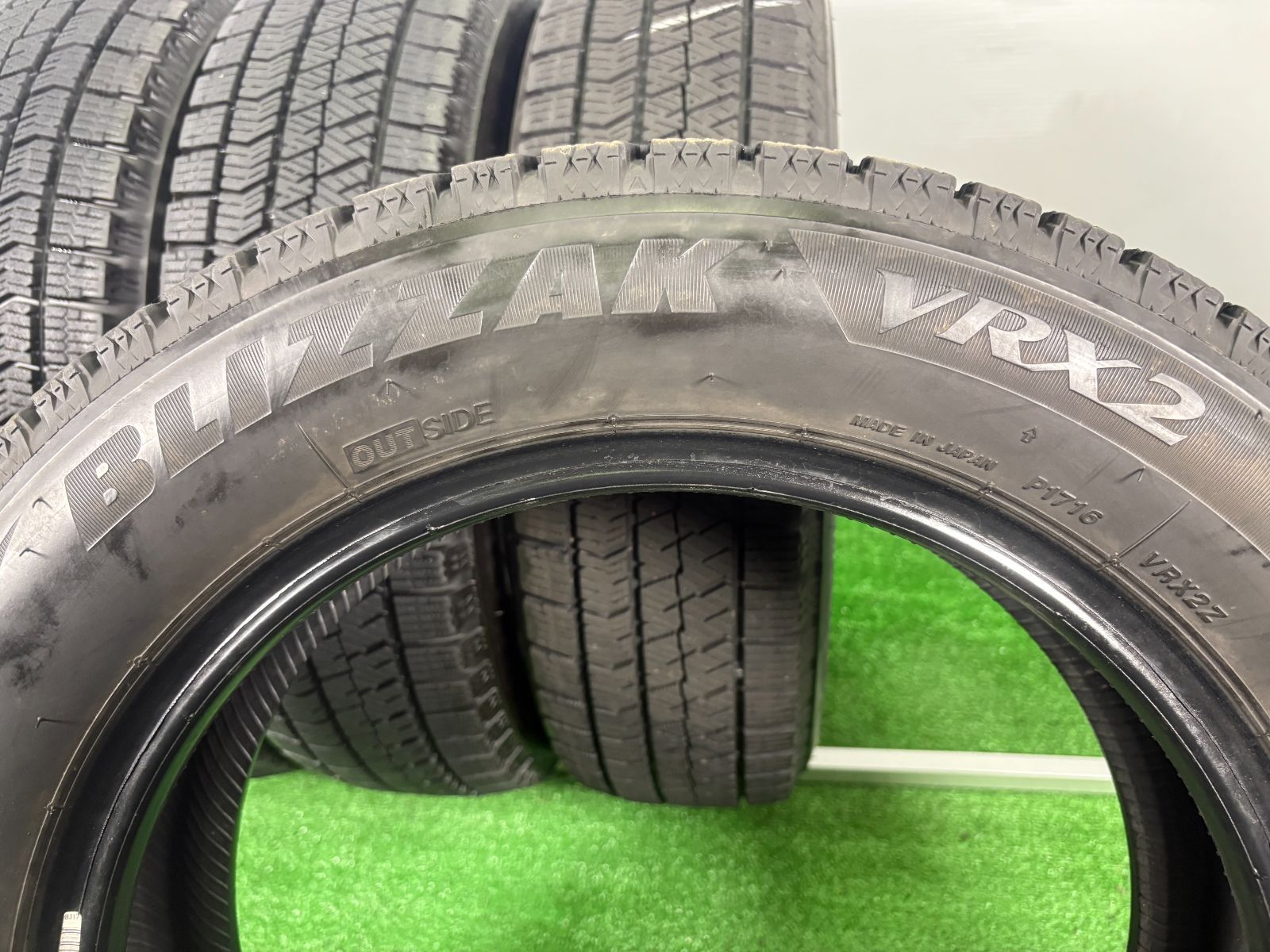 155 65 R 14 ブリヂストン VRX 2 2020～ 4本 冬 タイヤ スタッドレス TA 731 スポーツカー シャーシ強化