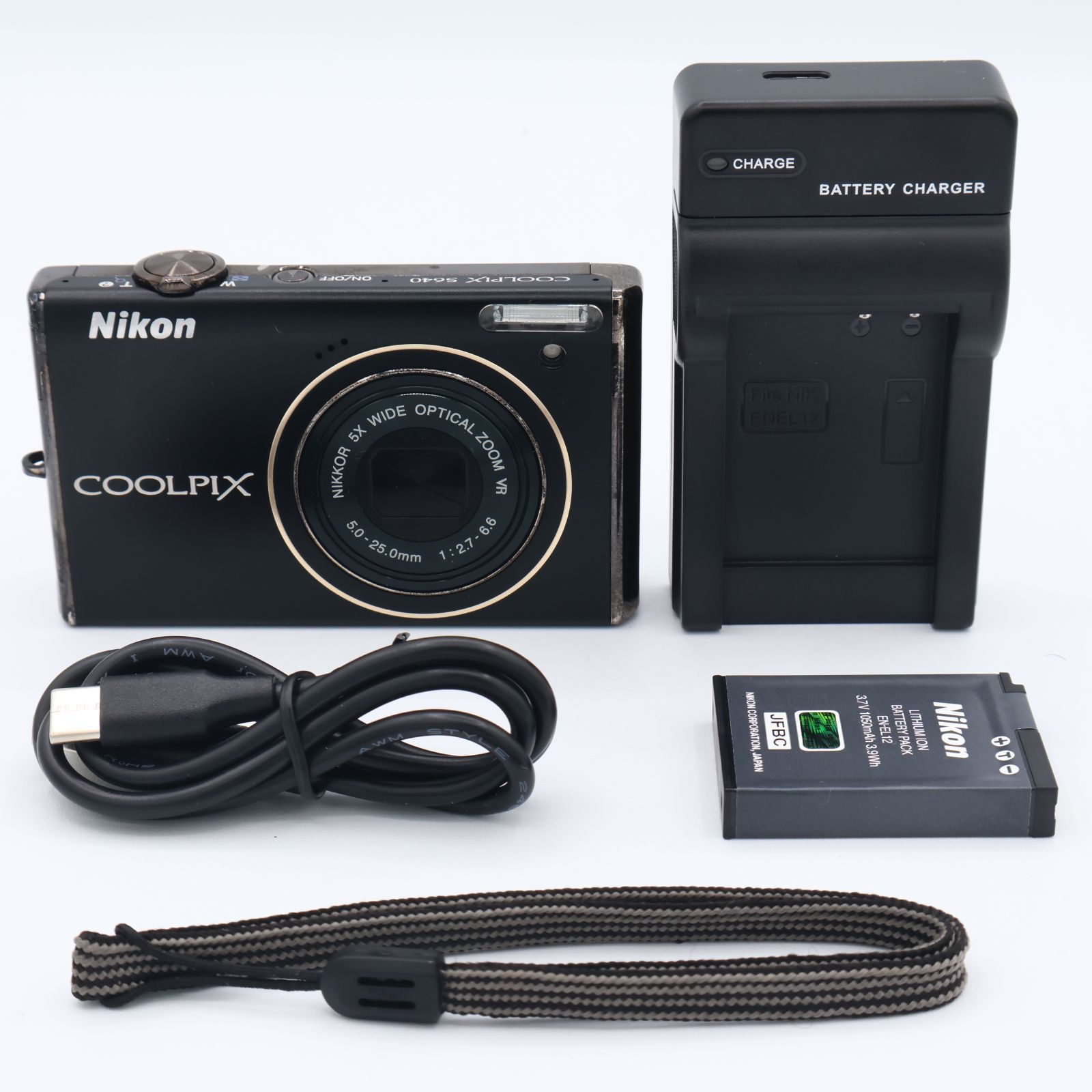 Nikon ニコン デジタルカメラ COOLPIX クールピクス S640 ディープブラック S640BK 251025_21003096