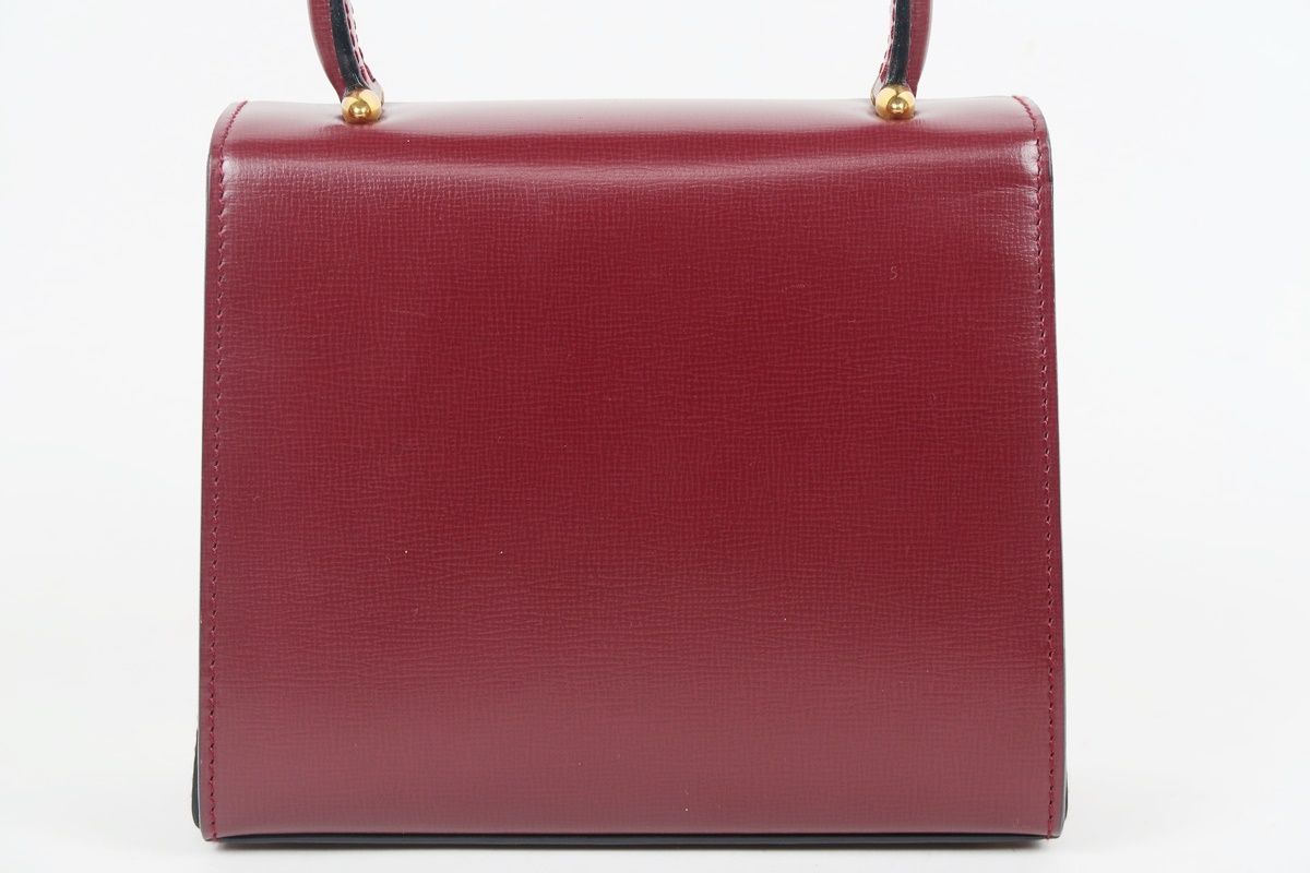 新品同様 Cartier ハンドバッグ ターンロック　ギャランティーカード Cartier - 美品 カルティエ レザー ハンドバッグ ターンロック