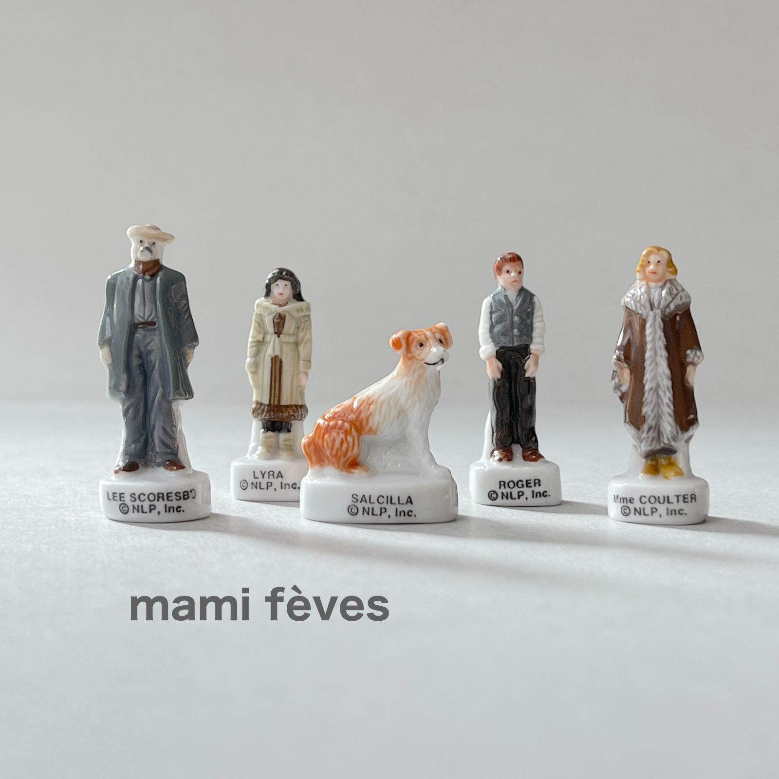 フェーヴ ライラの冒険 5個 フランス フェーブ ミニチュア陶器 - メルカリ