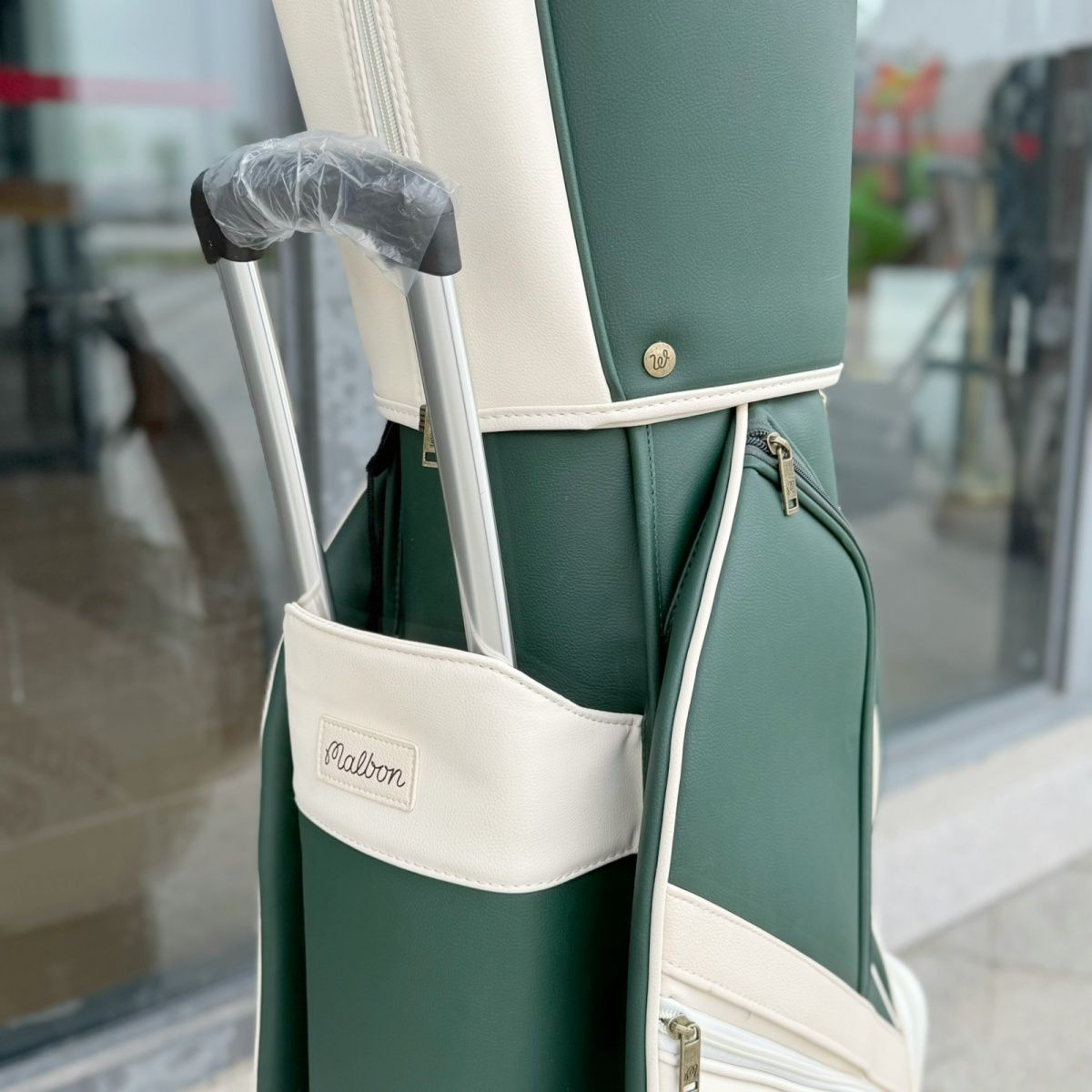  MALBON GOLF キャスター付 ゴルフバッグ キャディバッグ 公式球 ゴルフバッグ キャディバッグ ゴルフ