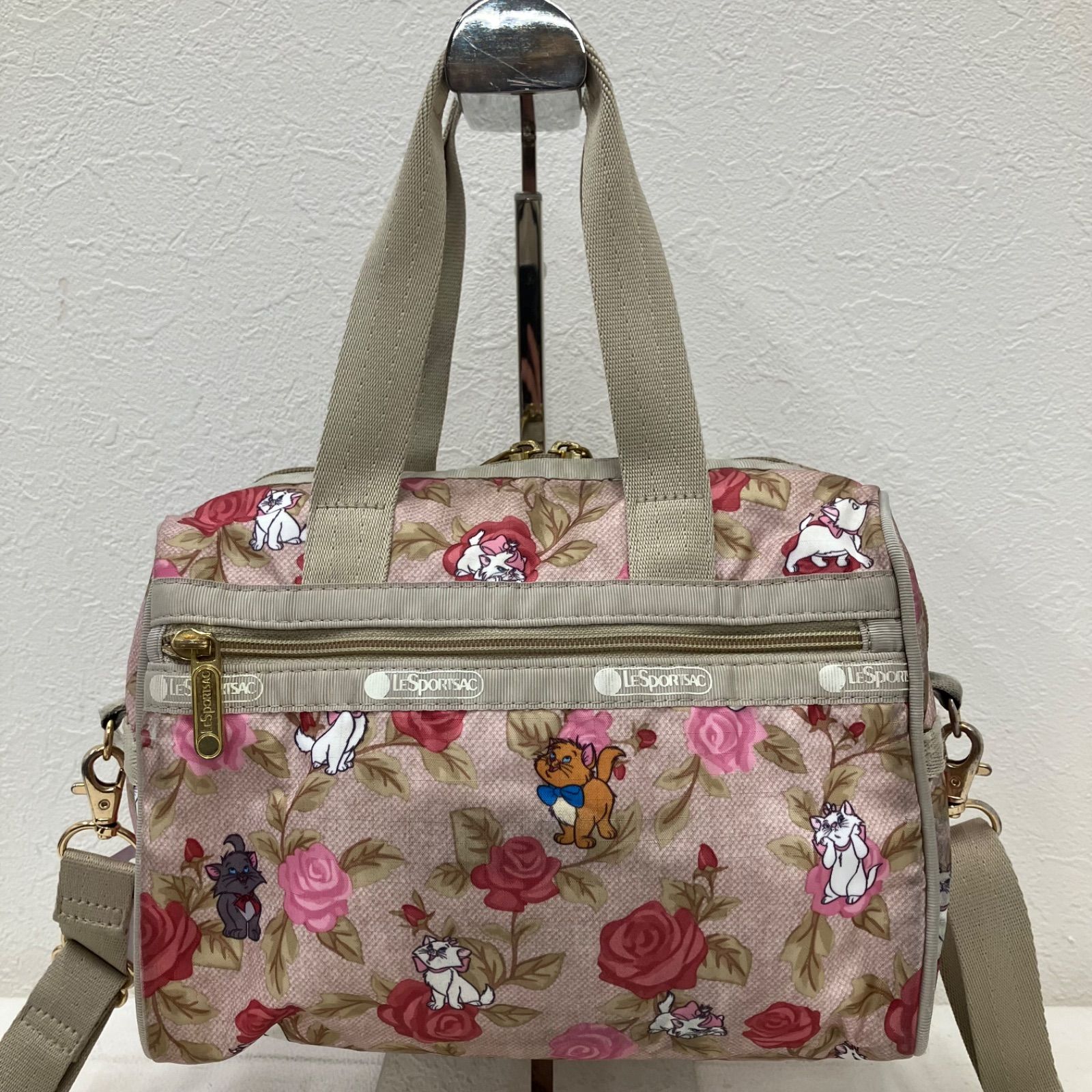 5670 LeSportsac レスポートサック×マリーちゃんコラボ 2wayバッグ 