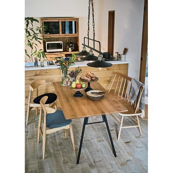 のダイニングテーブル天板150 W150×D80×H3cm