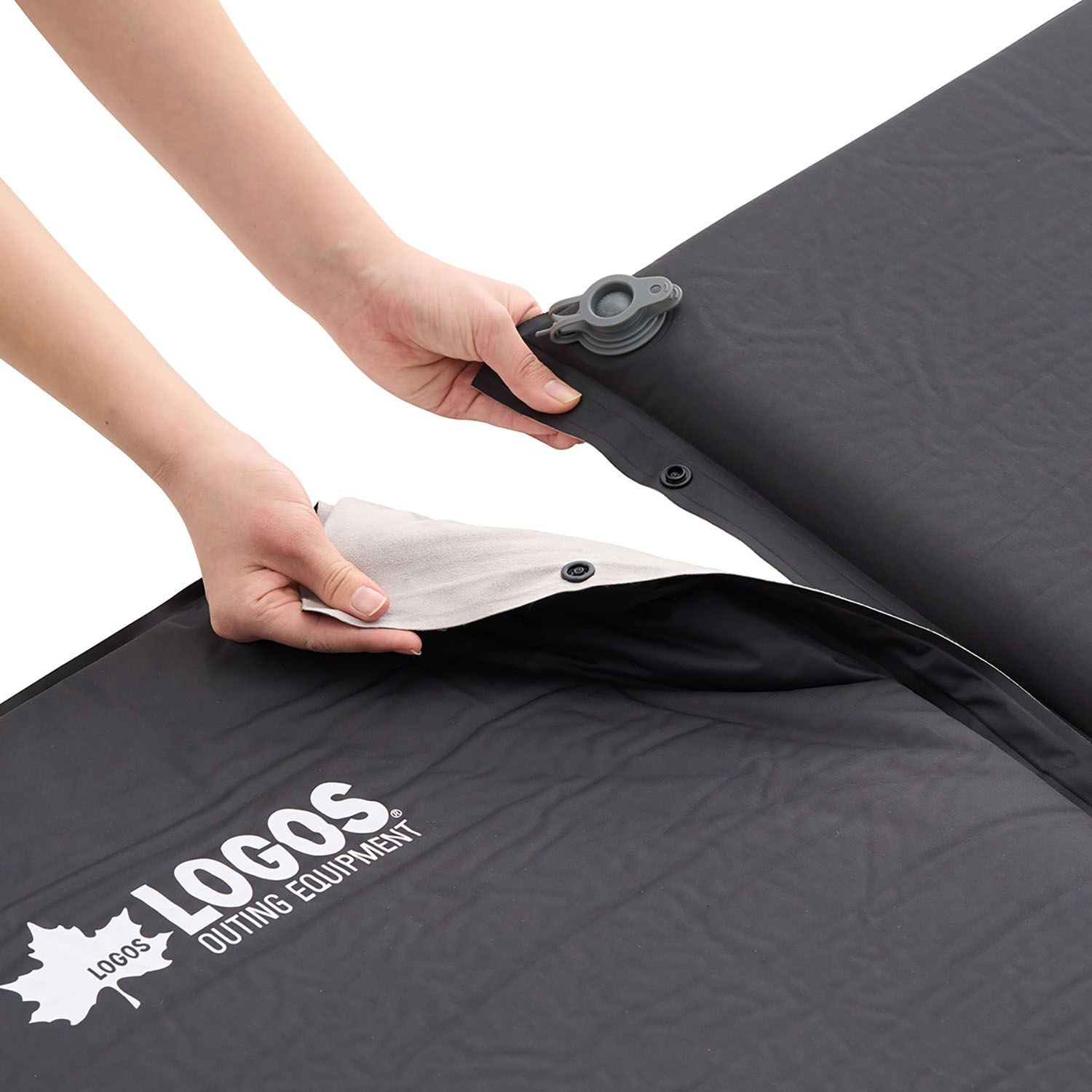 ロゴス LOGOS 注文 アウトドア 55 セルフインフレートマット・ SOLO