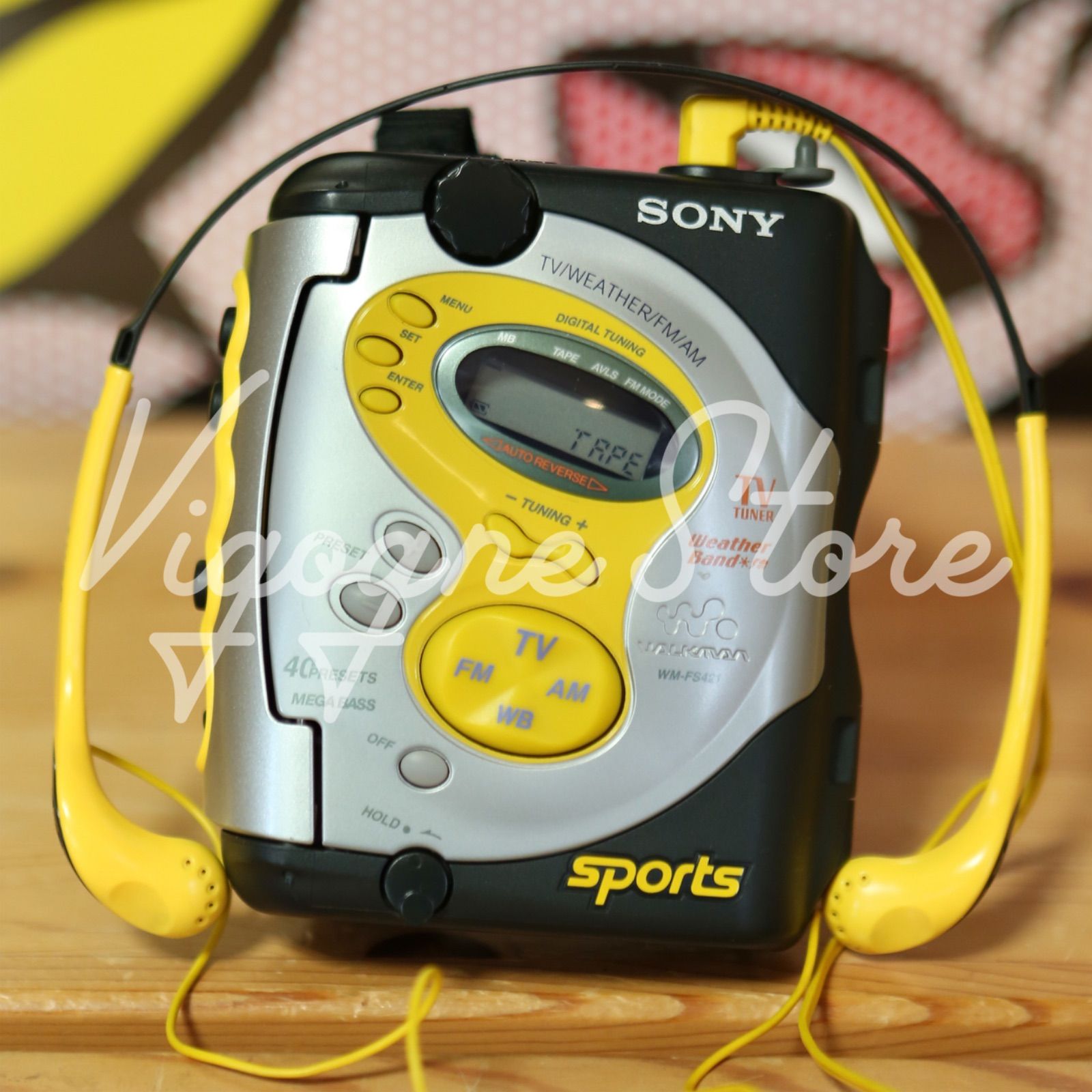 SONY SPORTS WALKMAN WM-FS421 MEGABASS搭載 防滴仕様 ウォークマン