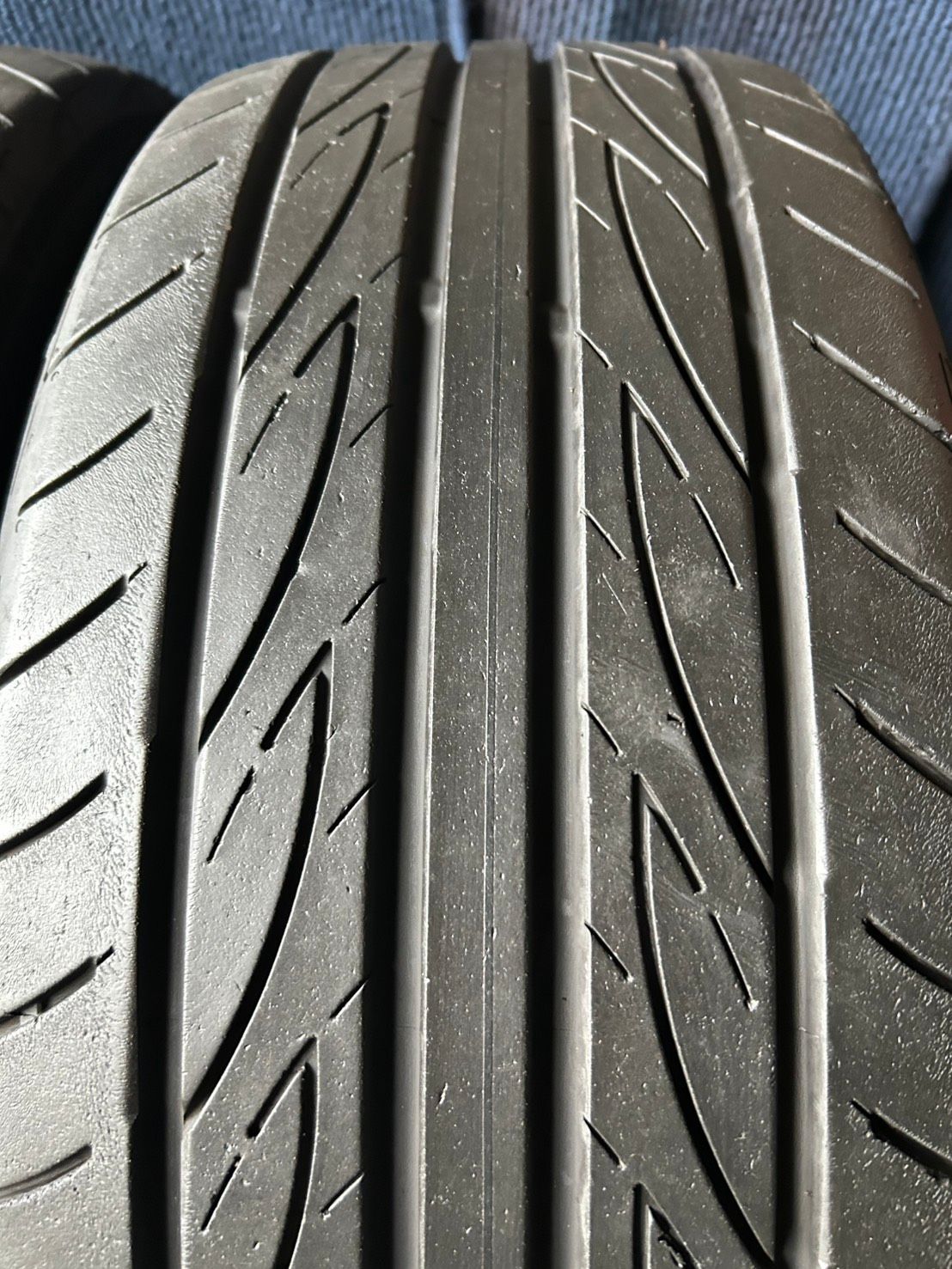 製造 溝7 5分山 ADVAN FLEVA 2本 225 45 R 19 ASP 3327