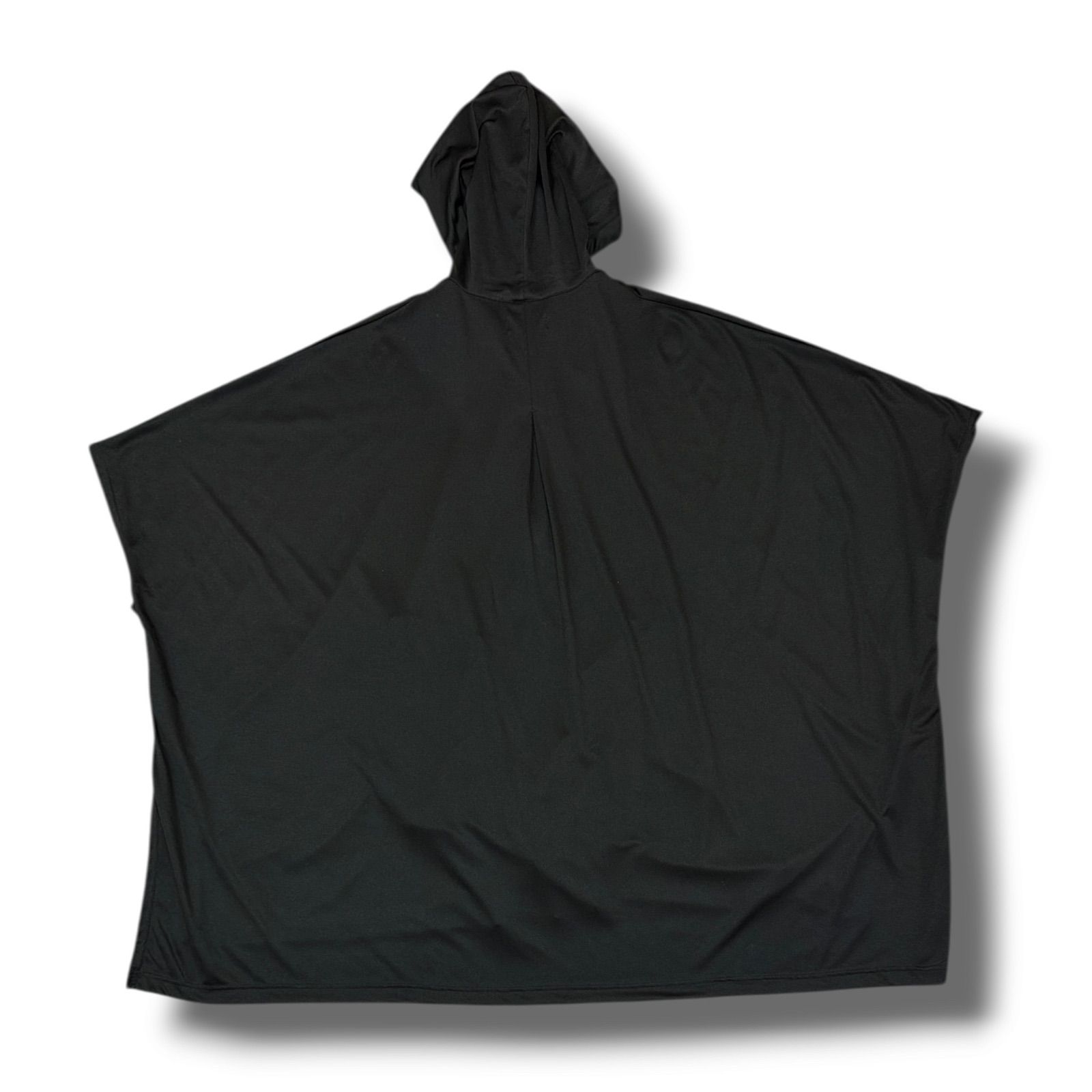 参考上代28930円 ♥品 S’YTE HIGH-GAUGE POLYESTER SMOOTH JERSEY ハイゲージポリエステルスムースジャージ ノースリーブ ポンチョ サイト ヨウジヤマモト UI-T41-906 ブラック 3 2191M9