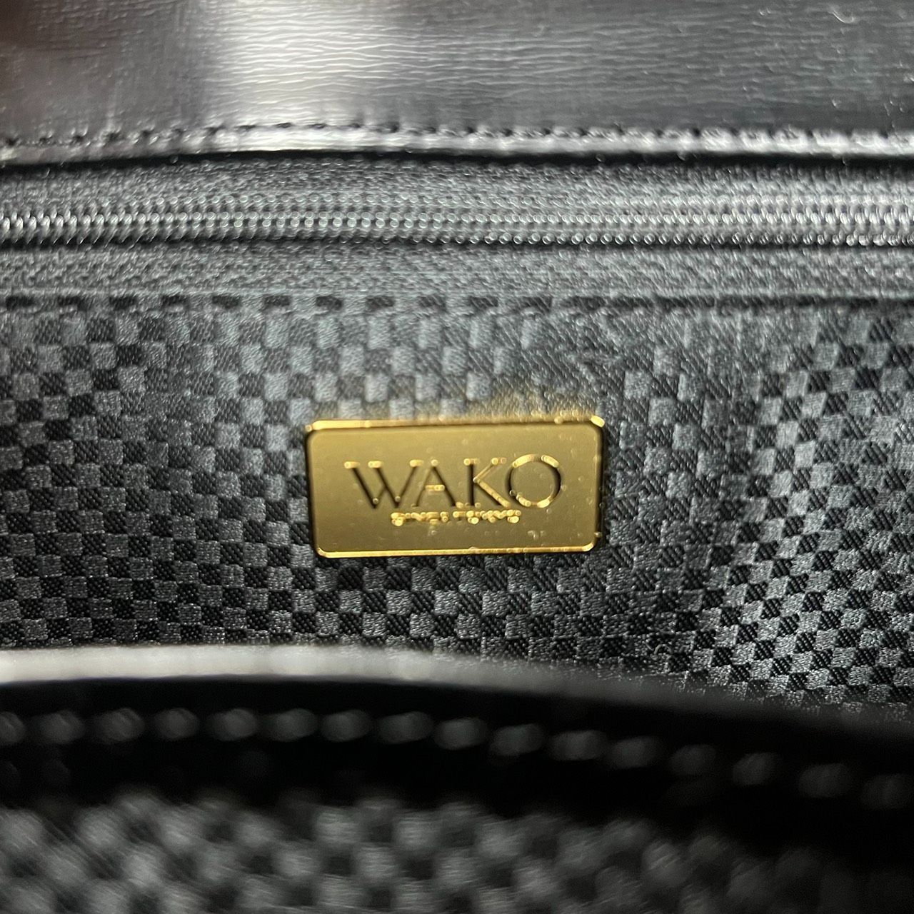 WAKO 和光 銀座和光 フォーマルバッグ ハンドバッグ カーフレザー