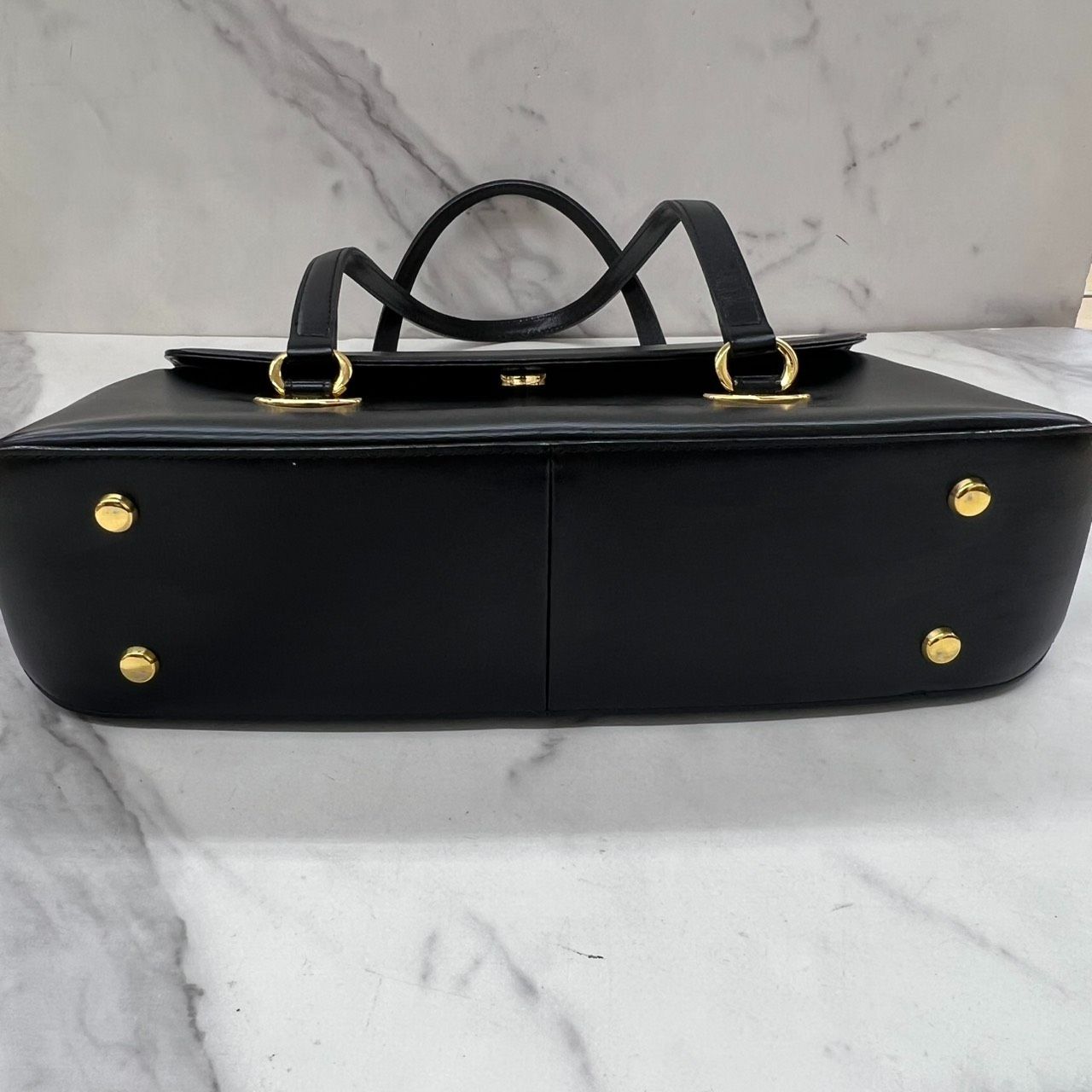 WAKO 和光 銀座和光 フォーマルバッグ ハンドバッグ カーフレザー