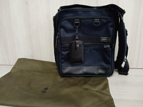 PORTER ポーター 2WAY SHOULDER BAG ショルダーバッグ 手持ち ネイビー 保存袋