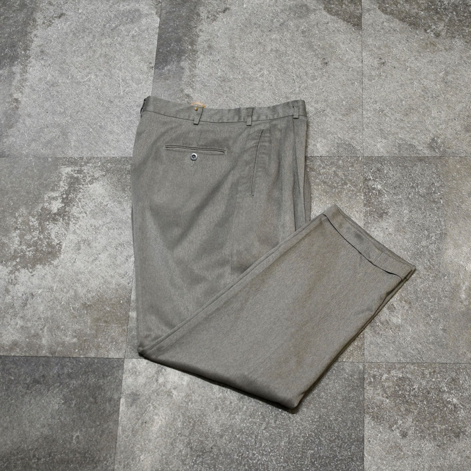 古着 LEVI'S SLATES 3タック とろみ スラックス ワイドパンツ - メルカリ