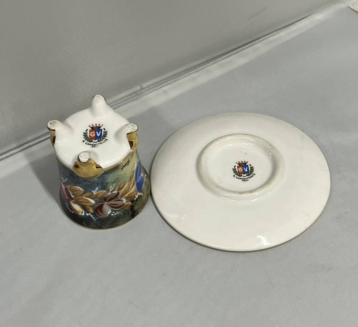 CAODIMONTE カポディモンテ カップ＆ソーサー イタリア WWW_OPDRERGINERDOGAN_COM
