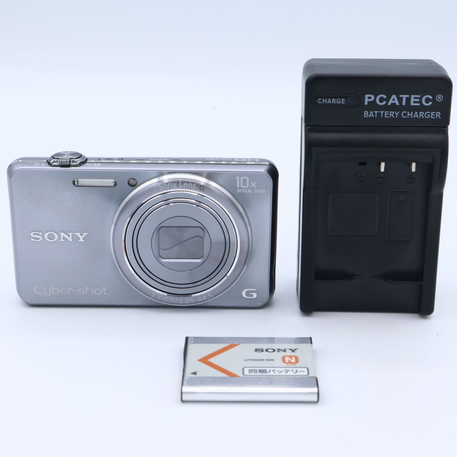 SONY ソニー Cyber-Shot サイバーショット WX100 1820万 光学x10 シルバー DSC-WX100 S 251028_6185016