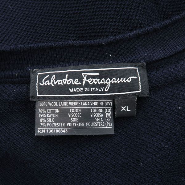  フェラガモ カーディガン Bランク 五分袖 七分袖 カーディガン ボレロ アンサンブル