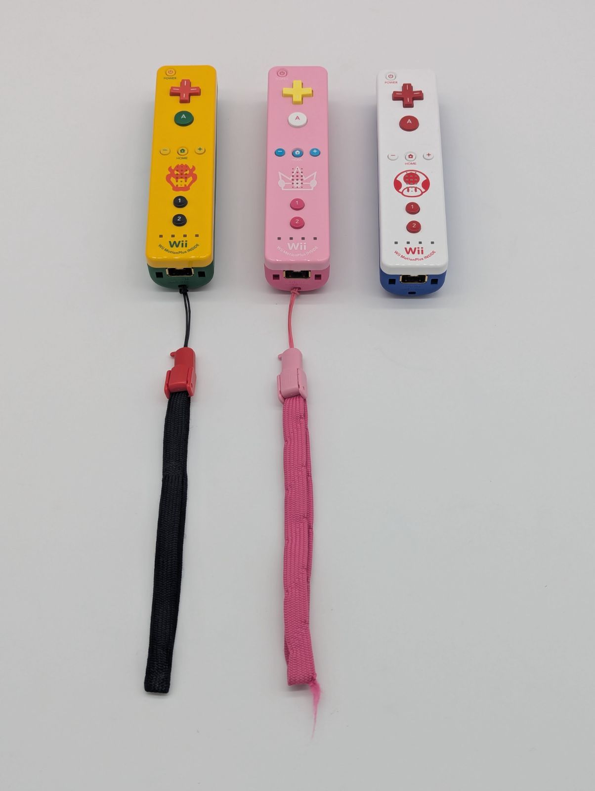 動作 済 任天堂 Wii リモコン プラス クッパ ピーチ ピノキオ 3個 セット