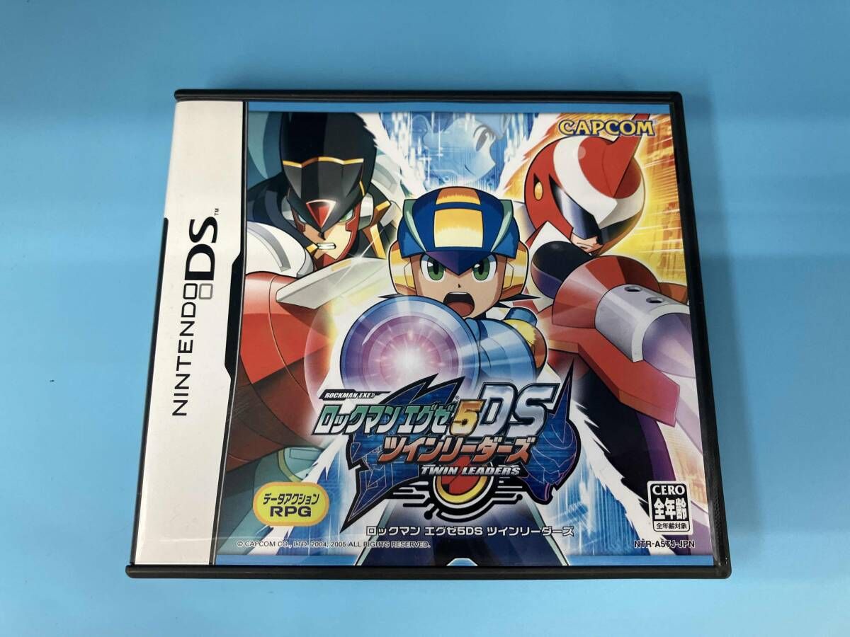 ニンテンドーDSソフト【ロックマンエグゼ5DS ツインリーダーズ】 即決