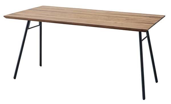 天然木 ウォルナット のダイニングテーブル天板150 W150×D80×H3cm No.251