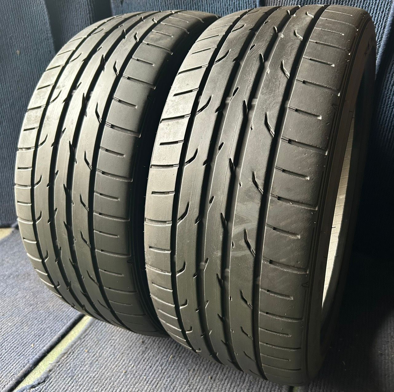 製造 溝7 5分山 DUNLOP DIREZZA DZ 102 2本 235 40 R 18 ASP 3329