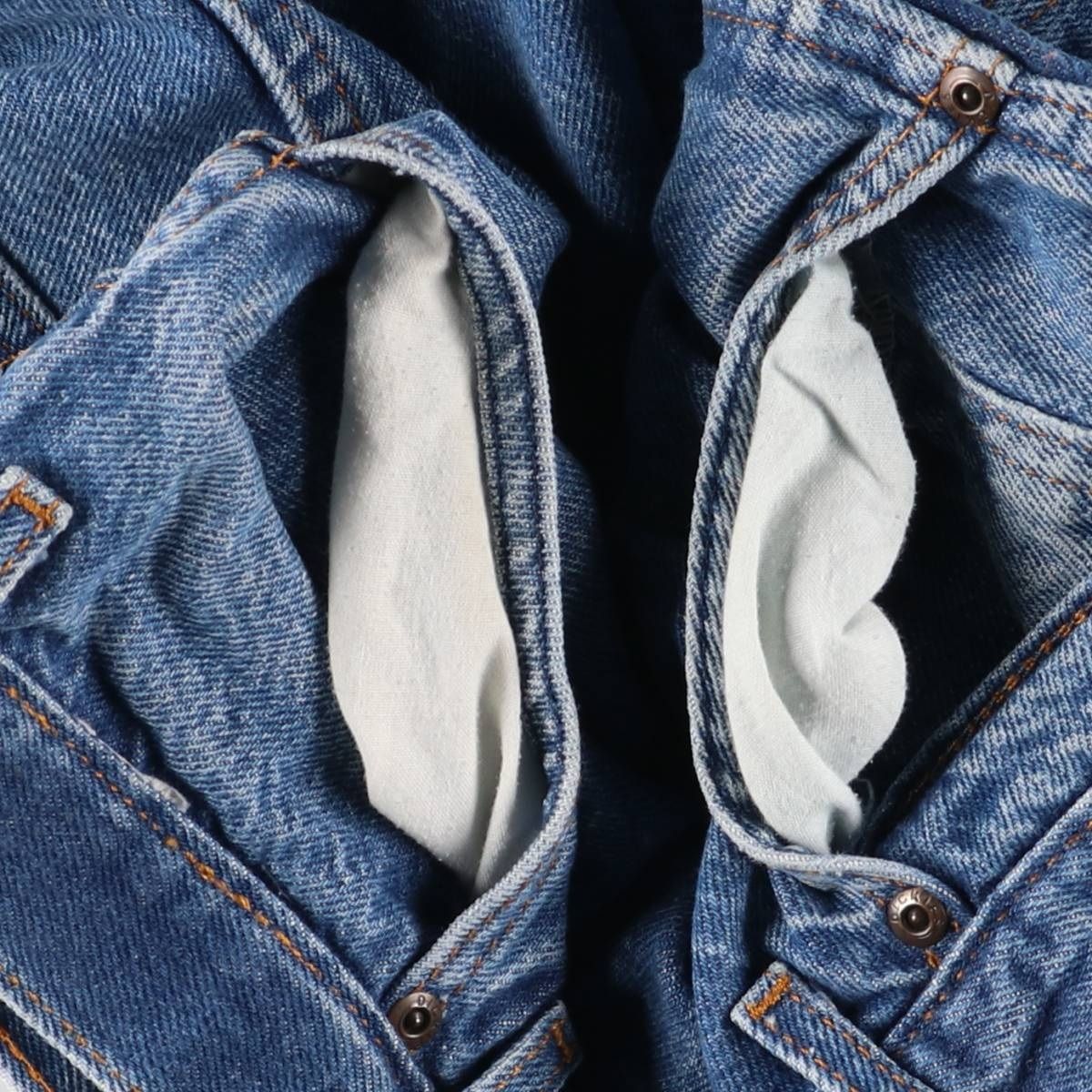 古着 ディッキーズ Dickies テーパードデニムパンツ メンズw35相当