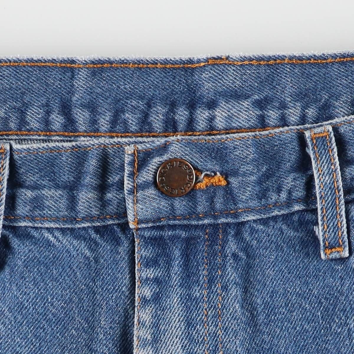 古着 ディッキーズ Dickies テーパードデニムパンツ メンズw35相当