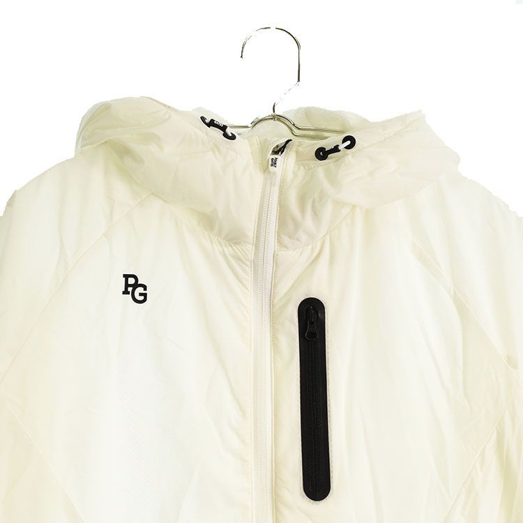 ｜中綿フルジップワンピース ｜ホワイト系｜秋冬｜古着ゴルフウェア