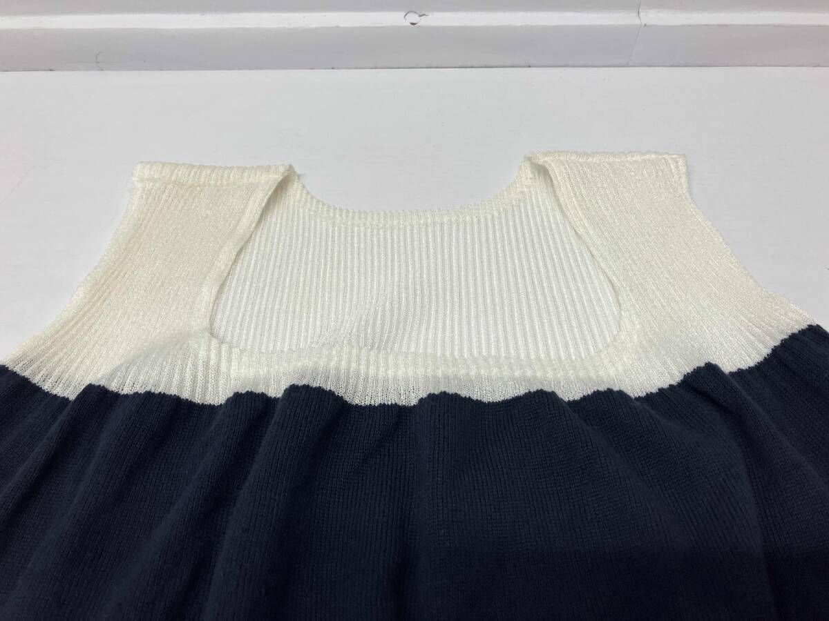  ISSEI MIYAKE イッセイ ミヤケ ノースリーブトップス 綿50 レーヨン50 サイズ 2 通年 その他 トップス