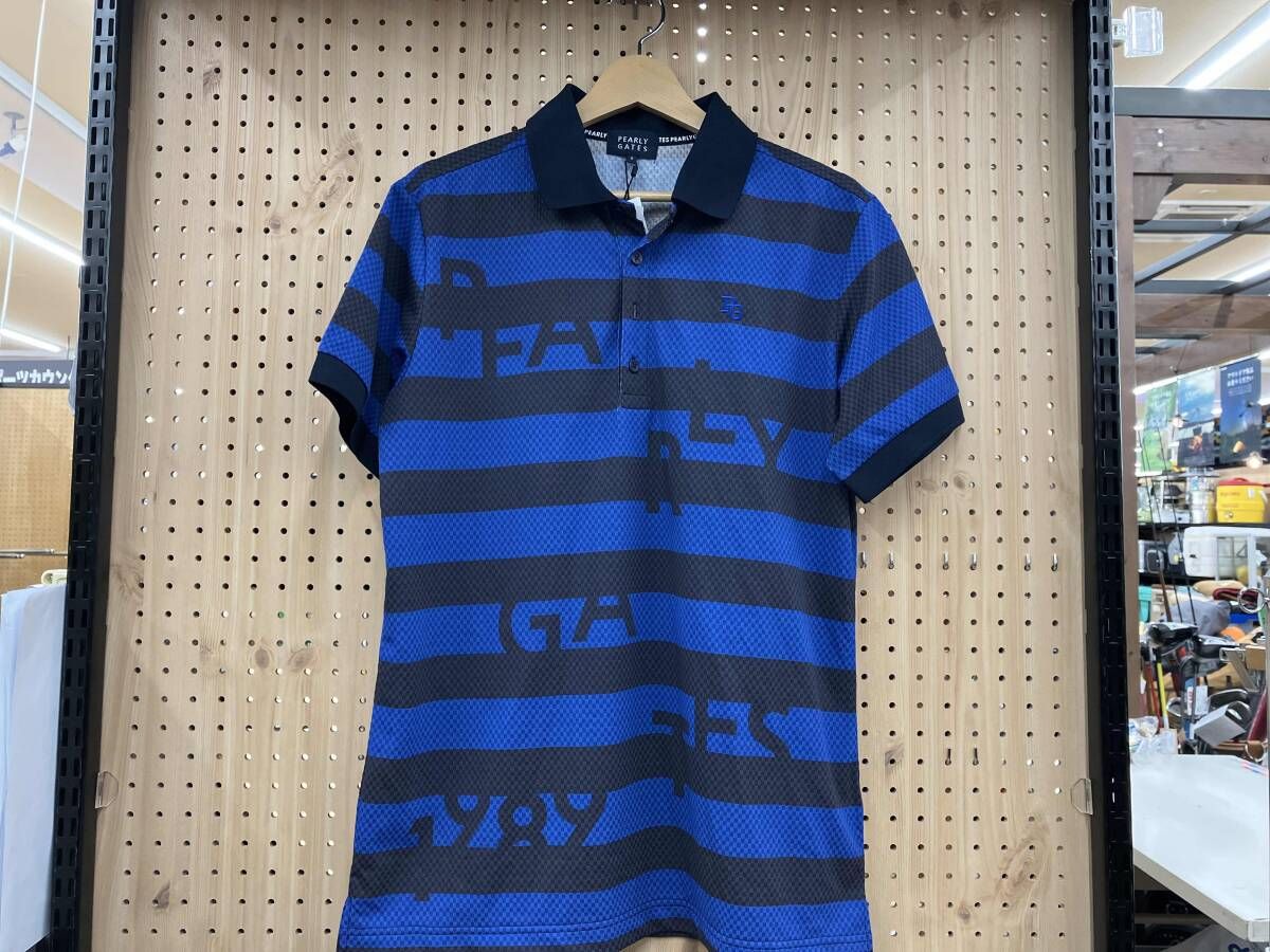 パーリーゲイツ メンズゴルフウェア 半袖ポロシャツ サイズ 6 LL