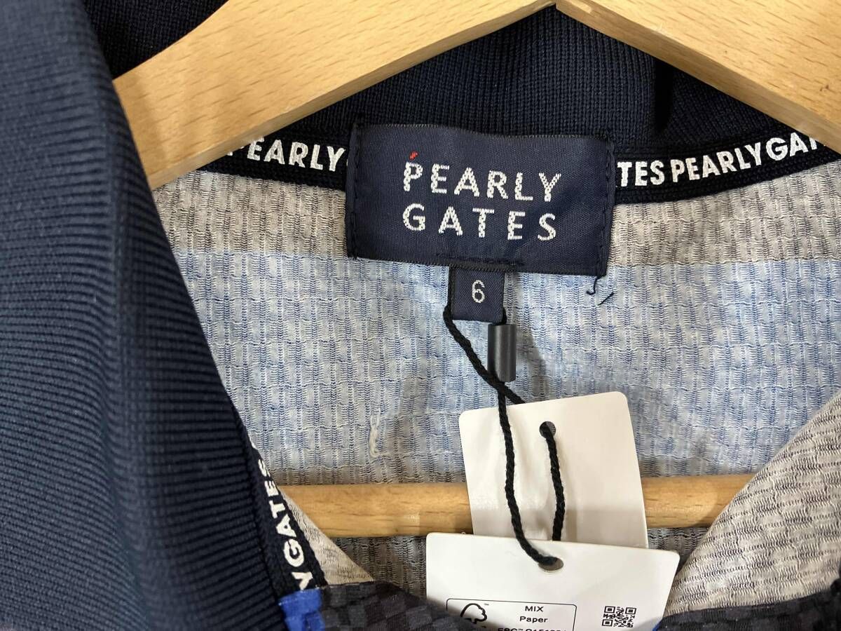 PEARLYGATES パーリーゲイツ メンズゴルフウェア 半袖ポロシャツ サイズ 6 LL LLC-HASEGAWATOSO_COM