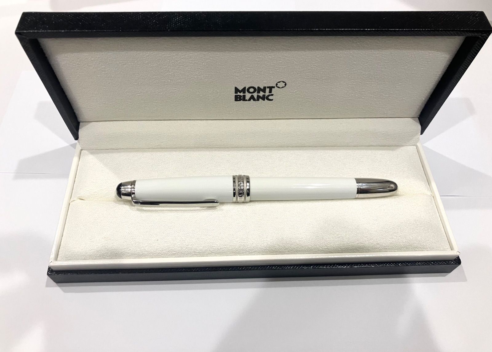 ◾️モンブラン 万年筆 金 プラチナ K18 モデル 筆記具 Mont Blanc マイスターシュテュック トリビュート トゥ ザ モンブラン 品
