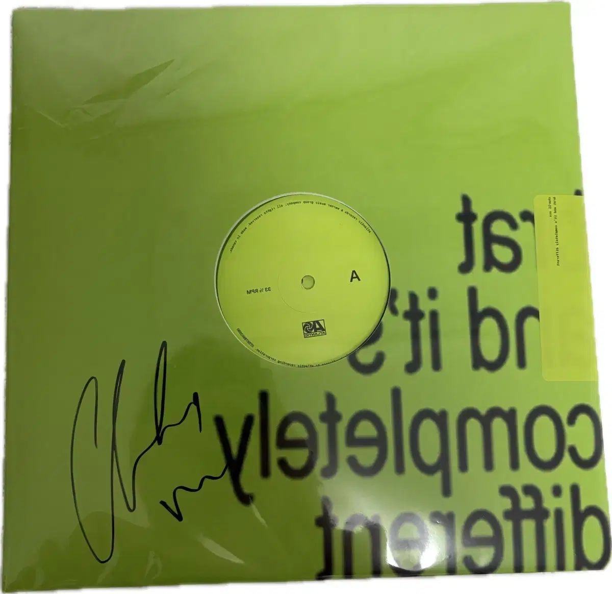 チャーリー XCX サイン LP brat リミックス