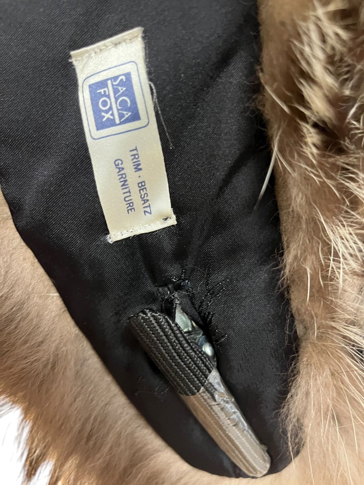 サガホックス　ミックス RE328【美品】SAGA FOX サガフォックス リアルファー マフラー