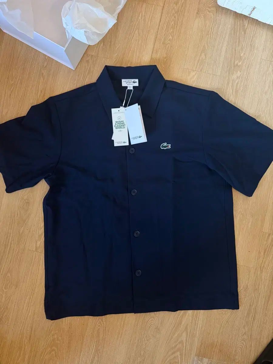 ラコステ ゴルフ ネイビー 半袖 シャツ