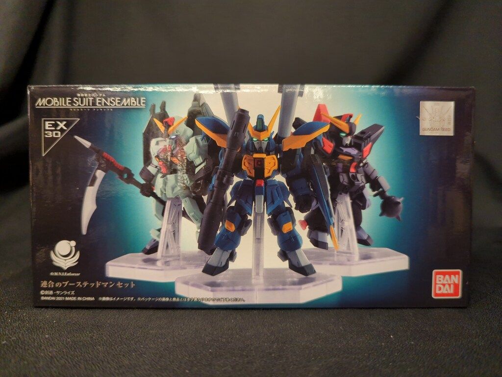 バンダイ MOBILE SUIT ENSEMBLE 機動戦士ガンダムSEED 連合のブーステッドマンセット EX30