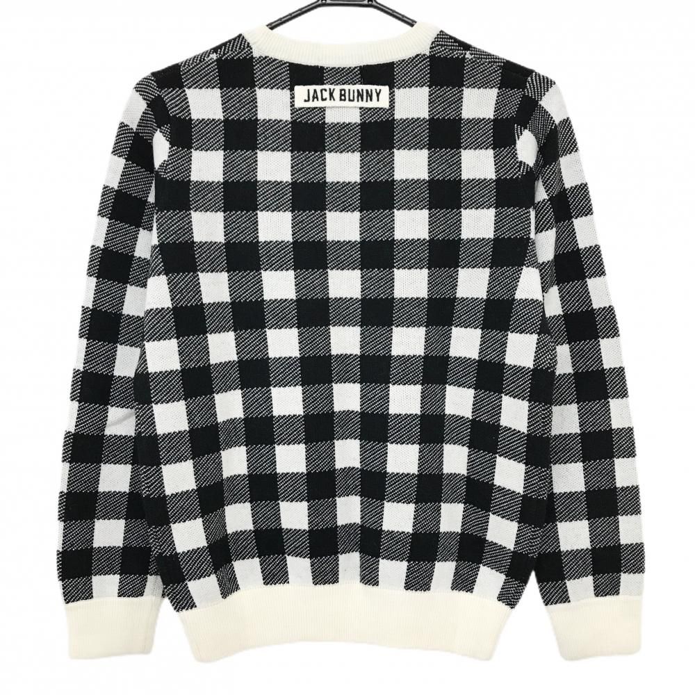 Jack Bunny ジャックバニー総柄 ロゴ ニット ジャケット レッド系 0