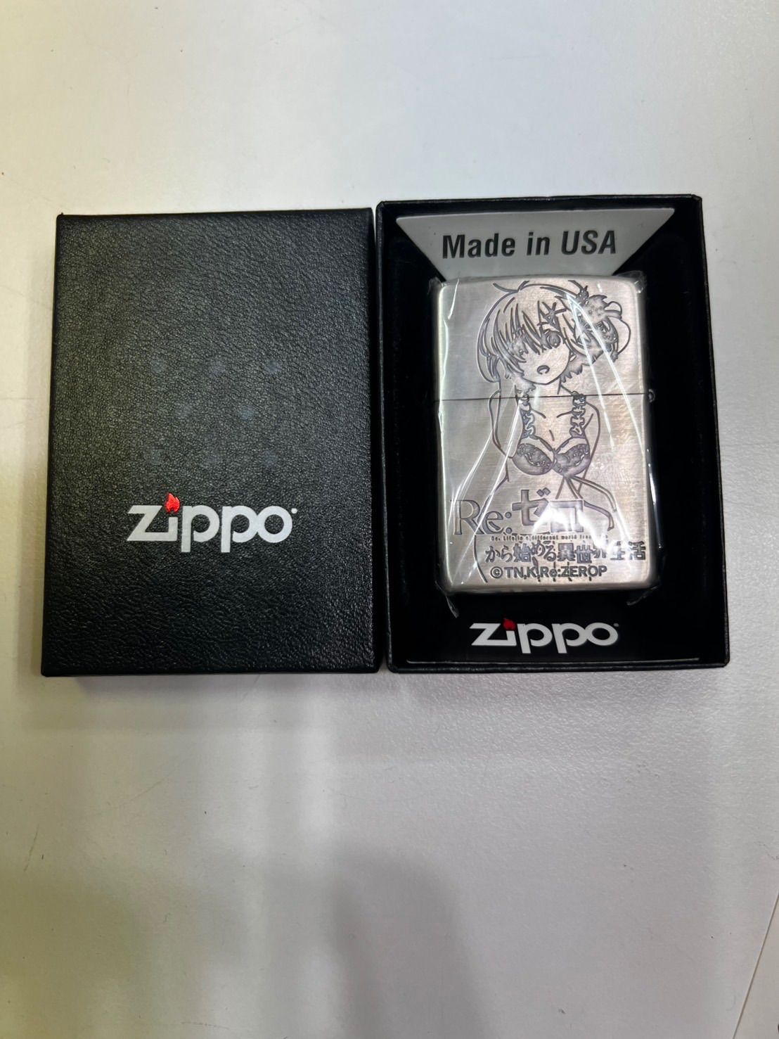 品】 アニメ Re:ゼロから始める異世界生活 Remレム Zippoジッポ