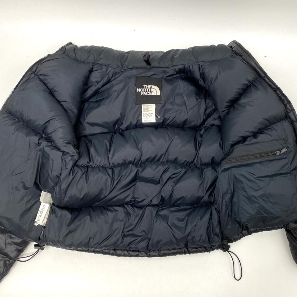 中古】THE NORTH FACE ヌプシダウンジャケット ブラック Mサイズ ザ  