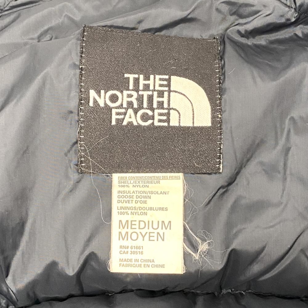 中古】THE NORTH FACE ヌプシダウンジャケット ブラック Mサイズ ザ  