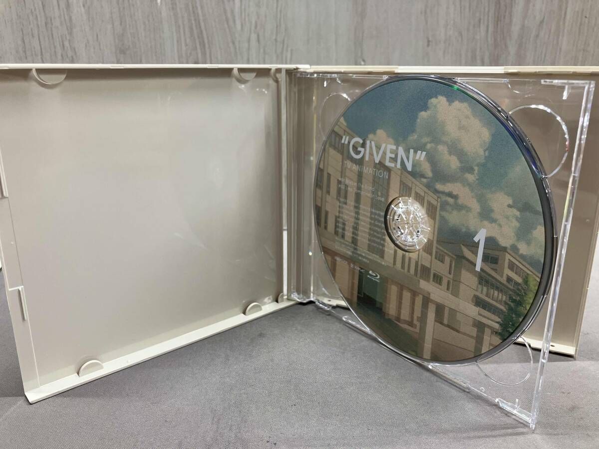 ギヴン Blu-ray&CDセット ギヴン Blu-ray Disc BOX封入特典 クリア