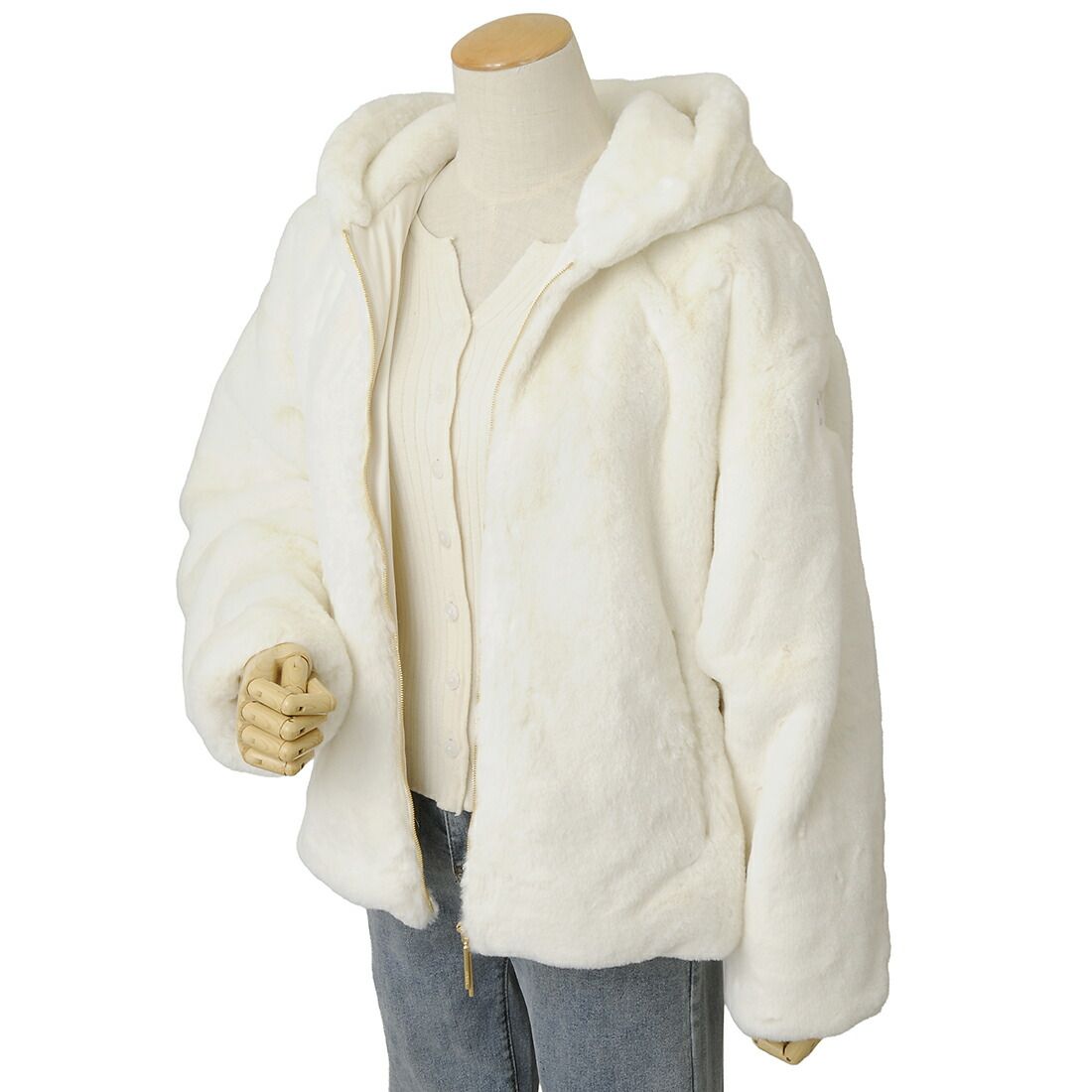 TATRAS タトラス ボアブルゾン レディース ホワイト LJXA0039033588 03 YUMOLA ユモラ GULLKHAN_COM