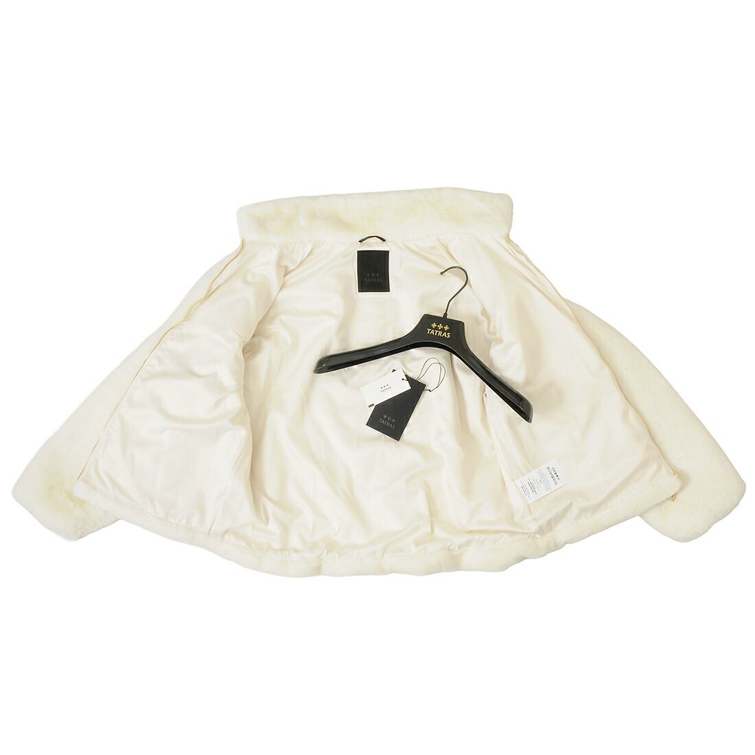  TATRAS タトラス ボアブルゾン レディース ホワイト 03 BARBRA バルブラ フリースジャケット ボアジャケット ジャケット アウター