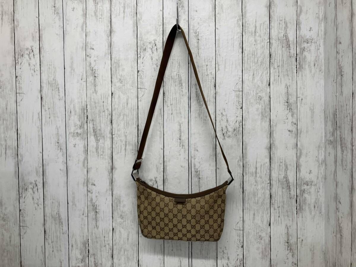 GUCCI／GGキャンバス／ワンショルダーバッグ／35098 3444／バッグ 