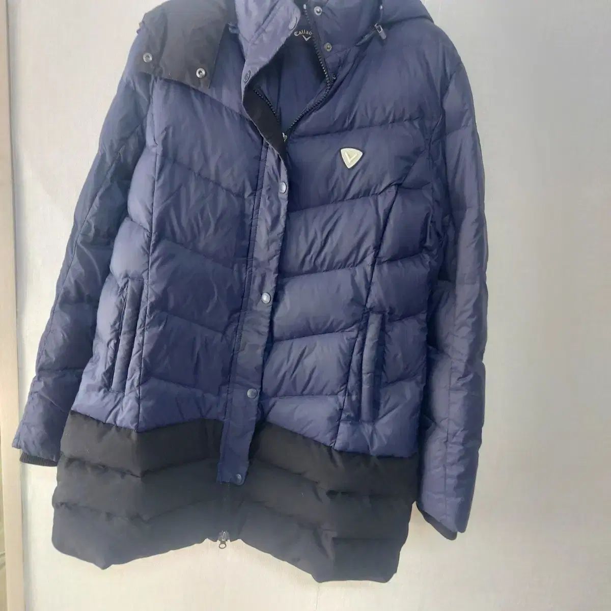 キャロウェイ レディース ダウン アウター ネイビー