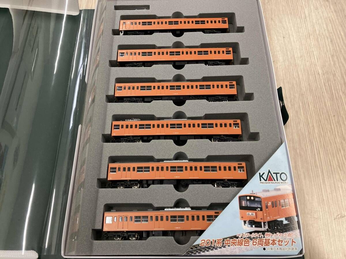 Nゲージ KATO 10-370 201系電車 (中央線色) 6両基本セット カトー