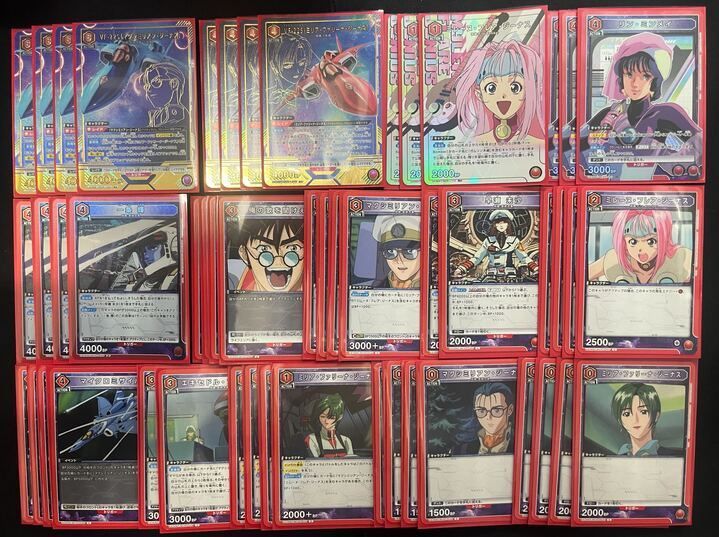 デッキ マクロス 赤 ジーナス UNIONARENA 1 パラレル ユニオンアリーナ